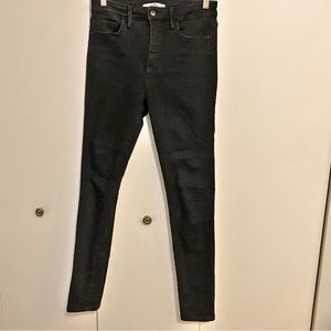 Sam Edelman Stilettos - black, high waisted skinny jeans, women’s sz 28